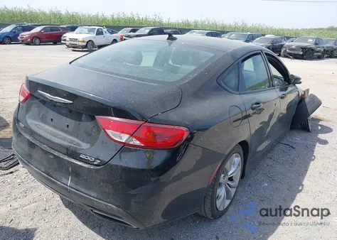 2015 Chrysler 200 S from USA, damaged, VIN 1C3CCCDG2FN678553